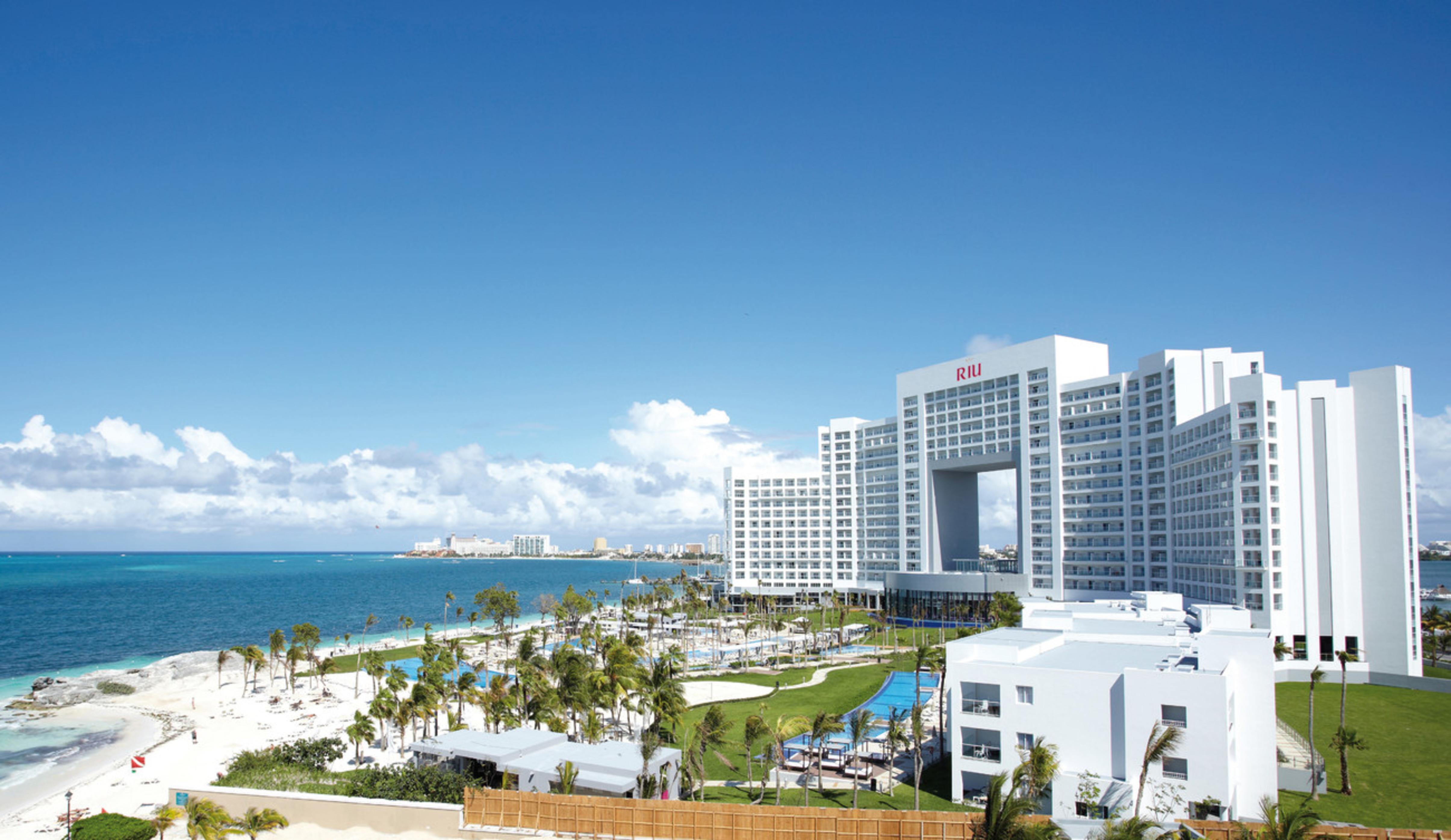 Hotel Riu Palace Peninsula Cancún Esterno foto